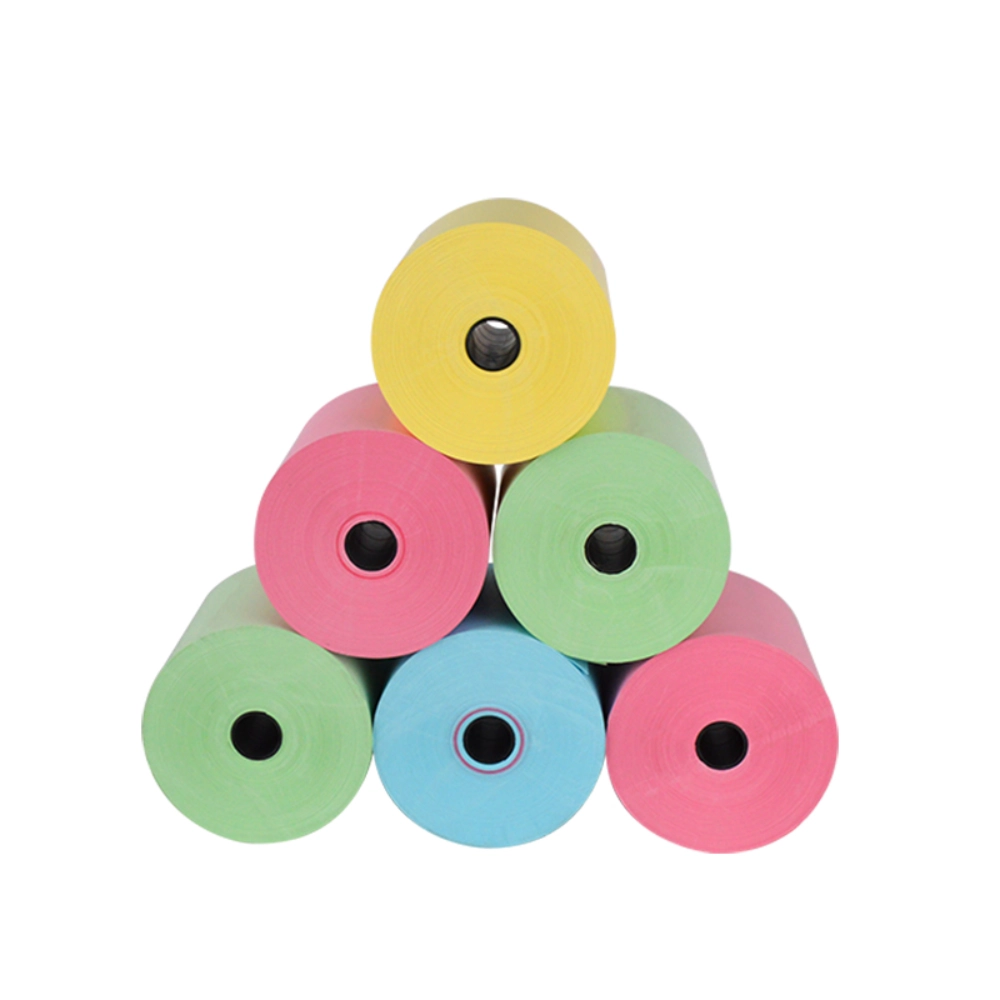 80مم لفة ورق الإيصال الحرارية خالية من مادة BPA