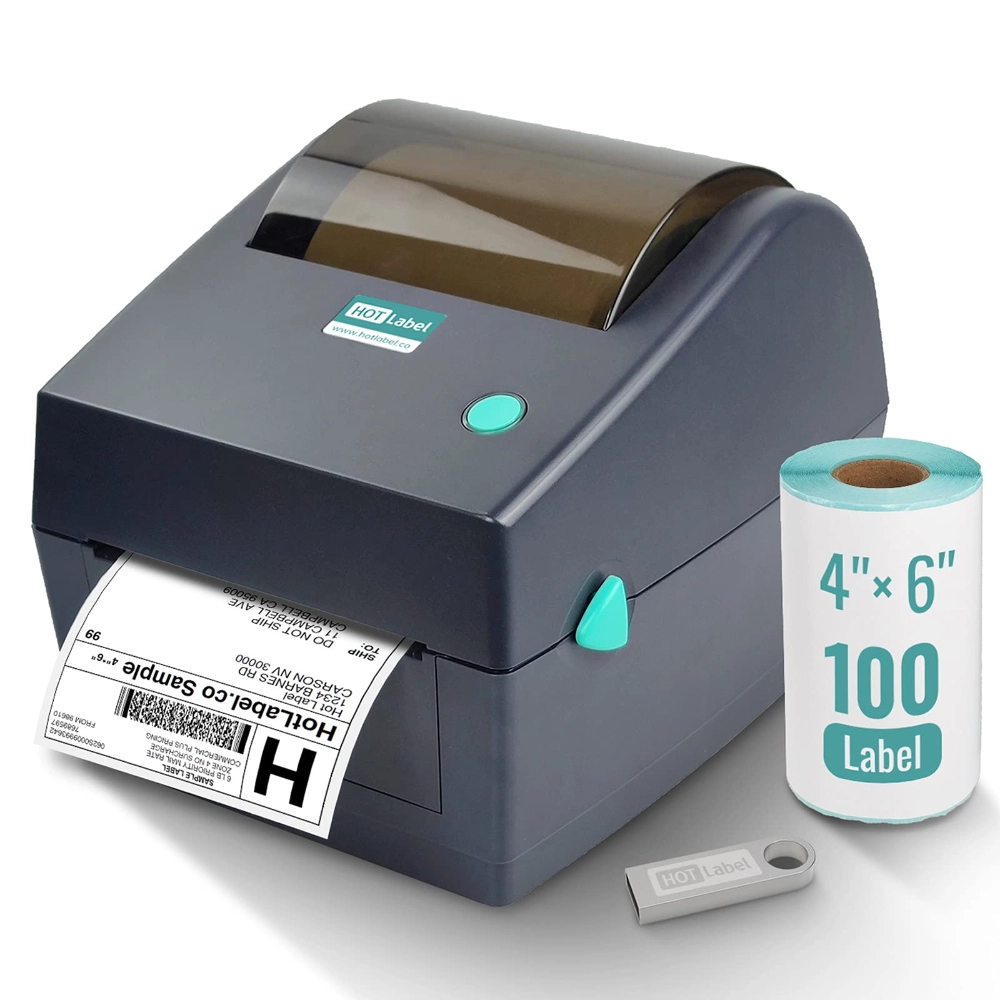 ملصق ورق لاصق لفة تسمية حرارية مباشرة