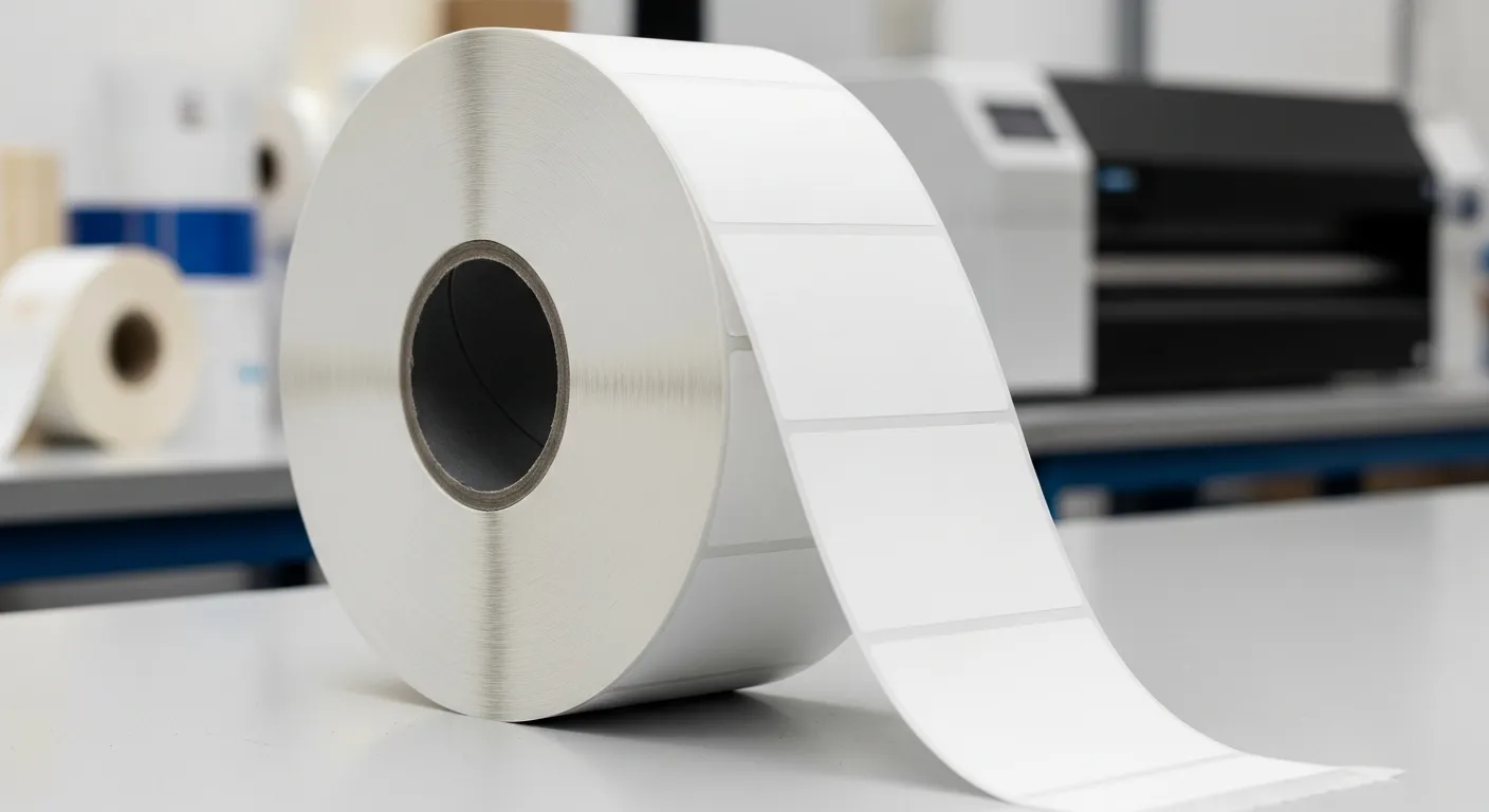 لفة جامبو الملصق الحراري