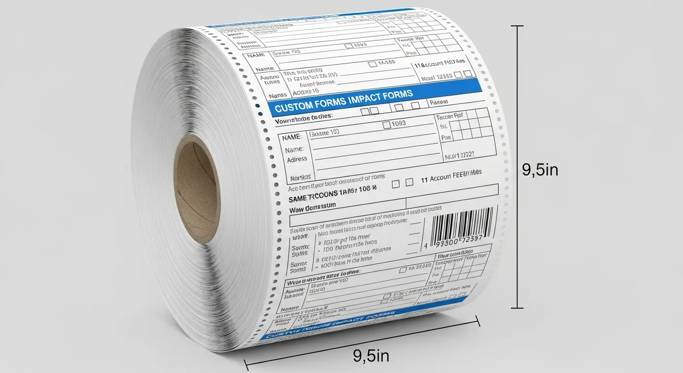 نموذج مطبوع مخصص